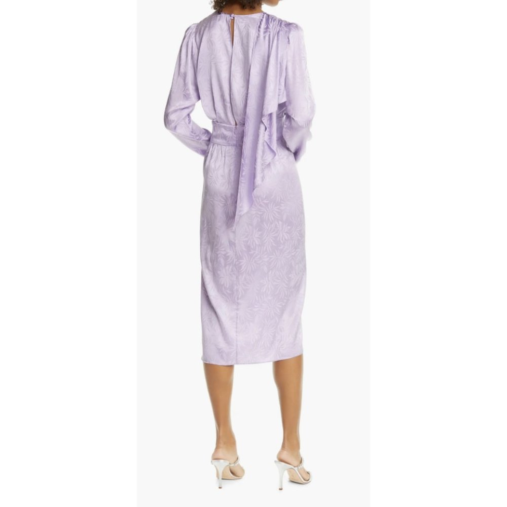 Ronny Kobo Collection Lavender Midi Dress